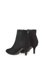 Black 'Anastsia' Low Mid Kitten High Heel Stiletto Zip-Up Ankle Boots, Image 4 of 5