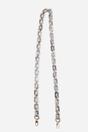 Grey Square Link Acrylic Bag Strap, Image 2 of 3