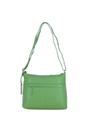 Green 'Mourne' Sleek Real Leather Shoulder Bag, Image 4 of 5