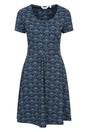 Navy Orchid Floral UV Protection Dress, Image 1 of 4