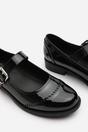 Black 'Paige' Mary Jane Pumps, Image 4 of 5