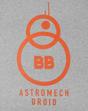 Grey Star Wars Force Awakens Astromech T-Shirt, Image 2 of 4