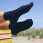 Multi 3 Pack Ladies Plain Bamboo Anklet Socks - Soft Breathable Everyday Comfort, Image 3 of 5