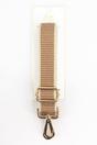 Tan Rattan Woven Wide Bag Strap, Image 4 of 4