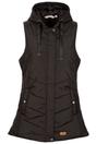 Black Juniper Padded Gilet, Image 1 of 8