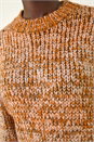 Orange Metallic Ombre Knit Jumper, Image 6 of 7