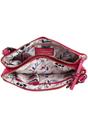 Raspberry 'Squisita' Two Sections Real Leather Shoulder Bag, Image 4 of 4