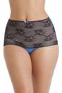 Blue 2 Pack Seamless High Waist Floral Briefs, Image 5 of 5