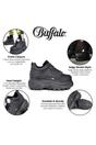 Black Womens Platform Trainers -1339-14-2.0, Image 3 of 6