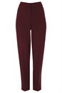 Wine Straight Leg Angela Stretch Trousers, Image 4 of 4