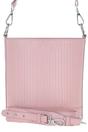 Pink Ashwood Leather Pink Elegant Crossbody Bucket Bag, Image 3 of 6
