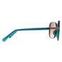 Grey Butterfly Gloss Green Crystal and Teal Brown Gradient Morwenna, Image 4 of 4