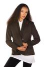 Brown Infinity Leather Brown Tweed 1920s Herringbone Brown Blazer, Image 2 of 6