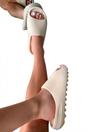 Beige iKrush Beige Lou Slip On Sandals, Image 6 of 8