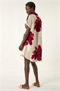 Ivory  Floral Print Shift Shirt Dress, Image 4 of 6