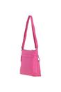 Pink Ashwood Leather Pink 'Derby' Stylish Real Leather Shoulder Bag, Image 5 of 5