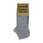 Grey 4 Pack Luxury Bamboo Low Cut Trainer Socks for Wo, Image 4 of 4