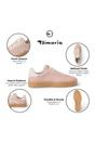 Pink Tamaris Pink Tamaris Womens Pink White Stripe Sneaker, Image 2 of 7