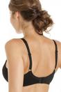 Black Floral Lace Full Cup Underwired Bra, Image 4 of 4