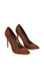 Brown XY LONDON Brown 'Lu Lu' Pointed Toe Statement Stiletto High Heel Court Shoes, Image 5 of 5