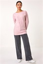 Light Pink Sparkly Cable Knit Jumper, Image 2 of 5
