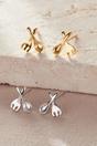 Silver Mia Gioielli Silver Sterling Silver Fork & Spoon Studs, Image 1 of 3