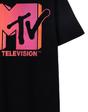 Black MTV Ombre T-Shirt, Image 4 of 6