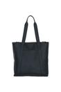 Black 'Consistenza Intensa' Ashwood Modern Black Leather Shoulder Bag, Image 3 of 4