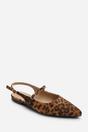 Multi Estrella Pointed Toe Mary Jane Open Back Ballet Flats, Image 3 of 7
