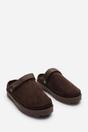 Brown 'Aurelia' Slip On Adjustable Strap Mini Boots, Image 4 of 7