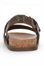 Multi Womens "Lance" Footbed Strappy Flat Sandals, Image 6 of 6