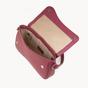 Pink 'BEVERLY' Pebble Grain Real Leather Shoulder Bag, Image 3 of 4