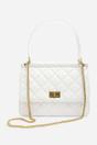 Cream Arisbeth Quilted Cross Body Shoulder Bag, Image 1 of 6