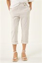 Natural  Stripe Rolled Cuff Trouser , Image 4 of 5