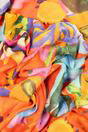 Multi Sarta Multi Bold Floral Cotton Lightweight Scarf, Image 4 of 4
