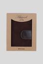 Brown Suede & Leather RFID Protected Trifold Purse, Image 2 of 4