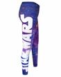 Purple Star Wars Cosmic Women's Leggings, Image 2 of 5