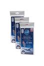 Beige 3 Pairs Ladies Flight DVT Socks, Image 2 of 4