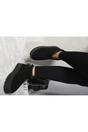 Black Jazlyn Faux Fur Lined Ankle Platform Mini Boots, Image 4 of 6