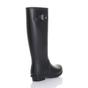 Black AJVANI Black Waterproof Wellington Boots Wellies, Image 4 of 6