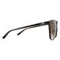 Brown Michael Kors Brown Square Dark Tortoise Brown Gradient Sunglasses, Image 4 of 6