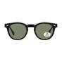 Black Round Shiny Black G-15 Green Polarized MP191, Image 1 of 3