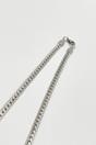 Silver SVNX Silver Interlocked Chain Necklace in Silver, Image 4 of 4