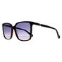 Blue Square Shiny Bi-layer Navy Blue Gradient MM0046 Emme11, Image 2 of 3