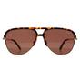 Brown Quay Brown Aviator Tortoise Brown High Key Mini Remixed, Image 1 of 3