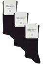 Black 3 Pairs Soft Merino Wool Socks, Image 2 of 5