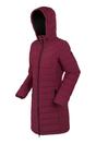 Red Andria Padded Jacket, Image 3 of 5