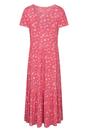 Pink Sardinia Floral Tiered Dress, Image 2 of 4