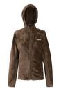 Mocha Endra Hooded Fleece Jacket, Image 1 of 3
