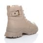 Camel AJVANI Camel Low Heel Chunky Flatform Ankle Boots, Image 4 of 6